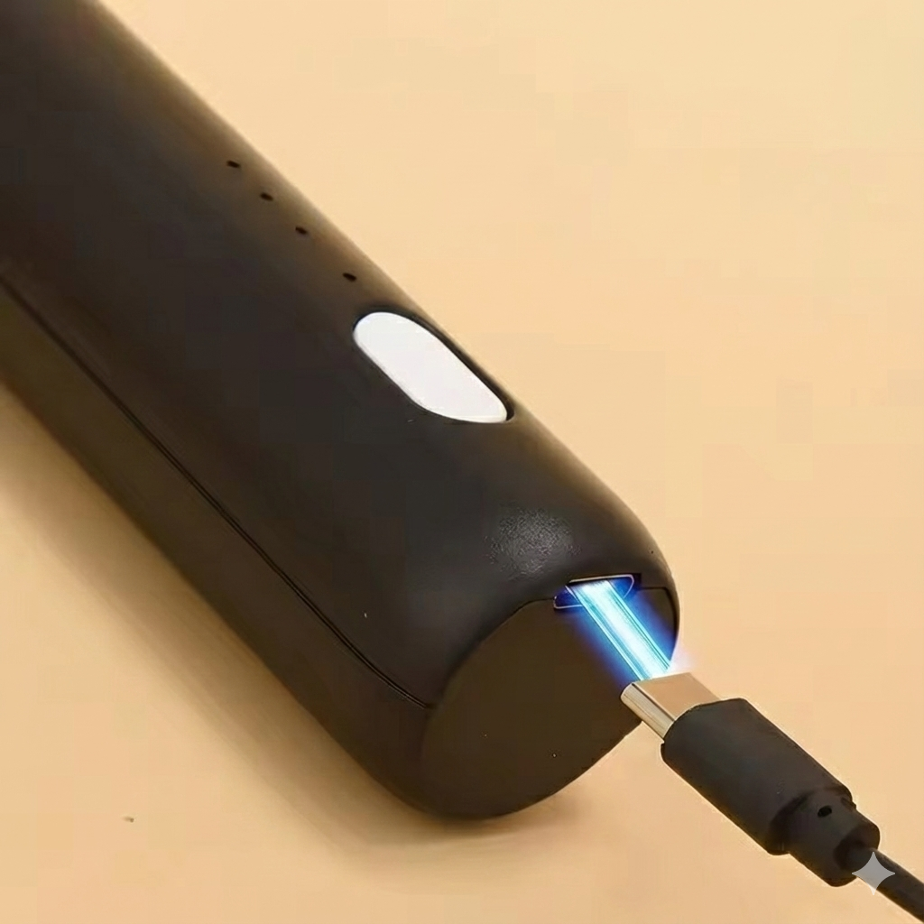 Mousseur à Lait Électrique & Batteur Sans Fil USB (3 Vitesses)